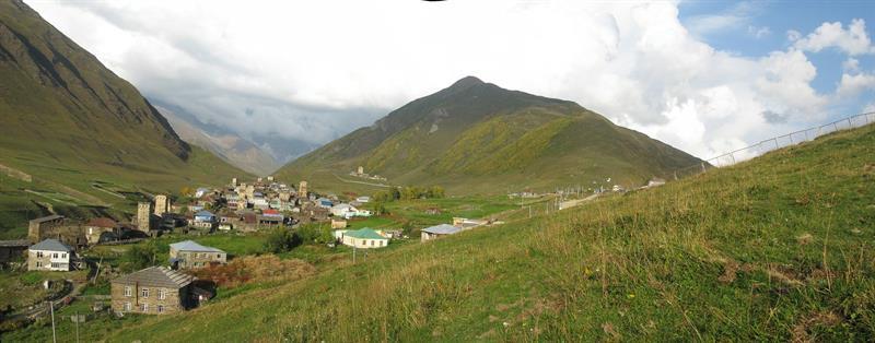 נוף כפרי בגיאורגיה 
