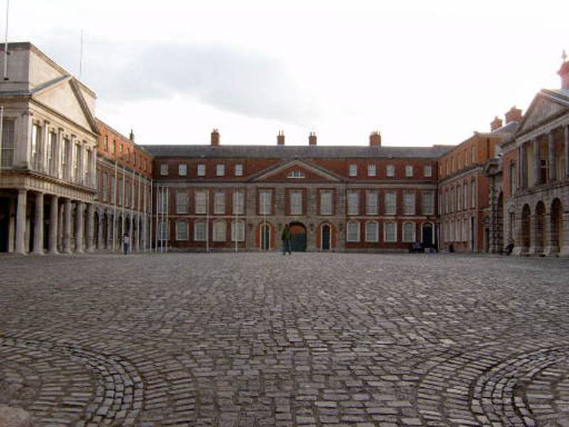 חצר המוזיאון הלאומי בדבלין. צילום: ויקיפדיה