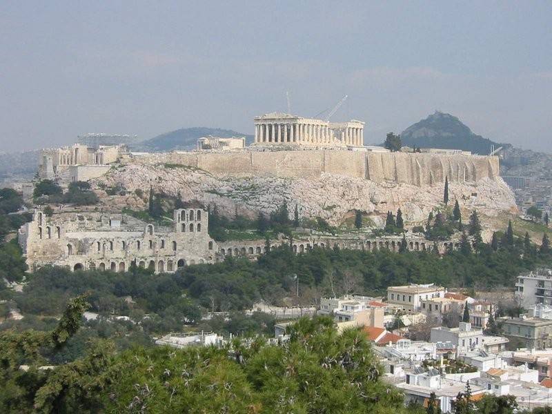האקרופליס באתונה. צילום: ויקיפדיה