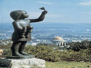 גן הפסלים הבאהיים (צילום: באדיבות משרד התיירות)