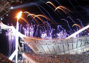 הלפיד האולימפי. צילום: Massimo Finizio, ויקיפדיה